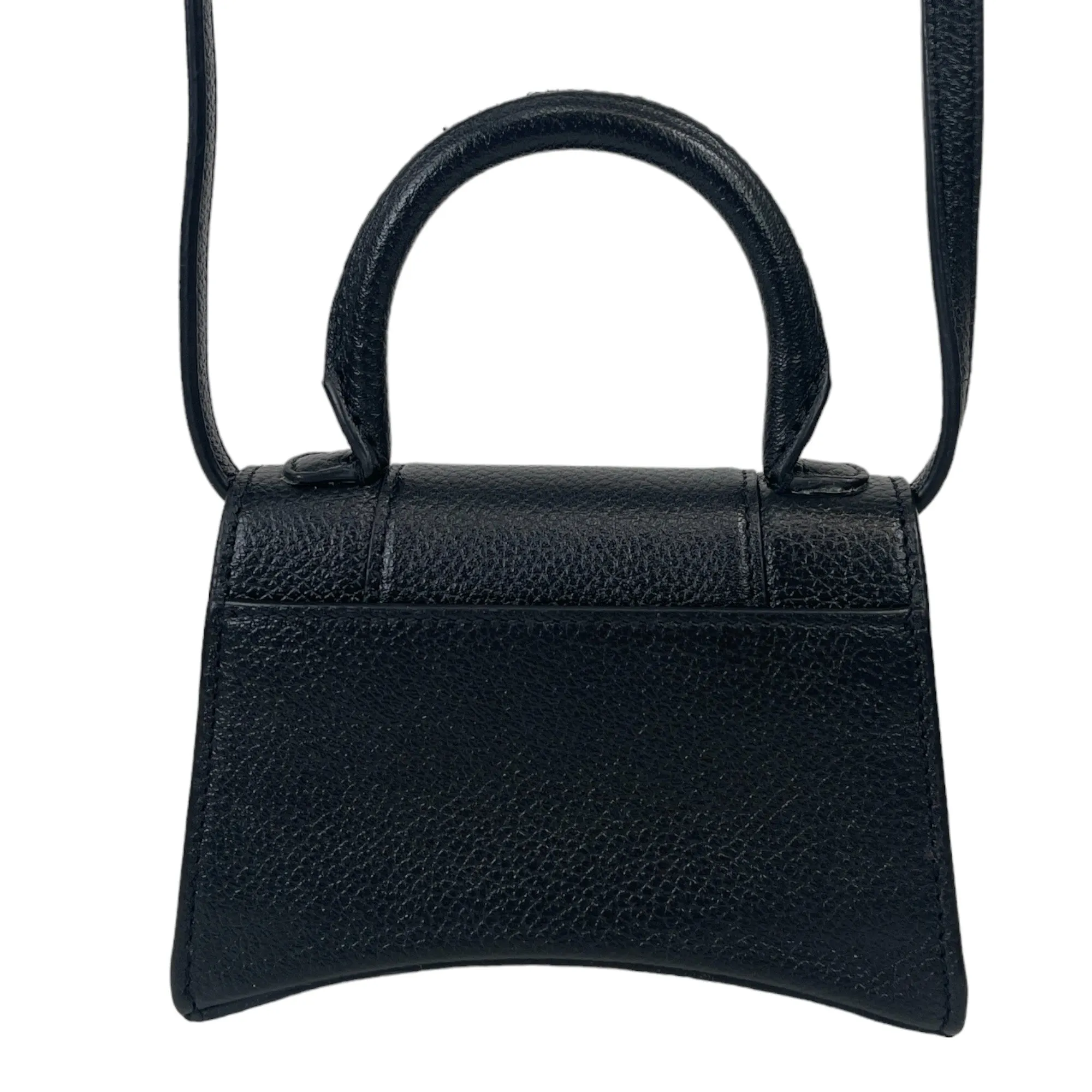 Women's Mini Hourglass Handbag Black